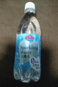 トップバリュ　炭酸水　５００ｍｌの商品写真