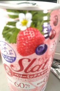 Slatベリーミックスサワー18春限定缶350mlのレビュー画像