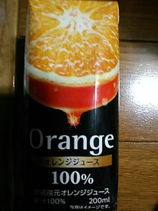 ジェイフード　オレンジ１００％　２００ｍｌのレビュー画像