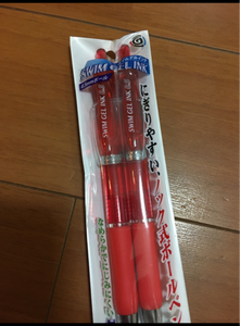日本パール スイムゲルインクボールペン０．５赤２Ｐ（日本パール加工 