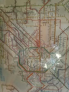 東京カート　鉄道路線図下敷き　首都圏　日本語のレビュー画像