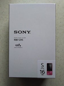 SONY ウォークマン NW−S315 Pのレビュー画像