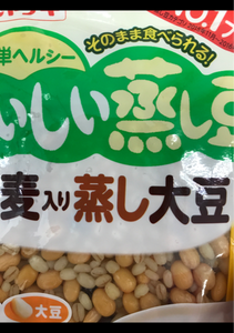 マルヤナギ　もち麦入り蒸し大豆　８０ｇの商品写真