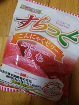 富士正 すらっとこんにゃくゼリーもも 23gX8