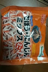 ユニフーズ ミニごぼう・にんじんミックス 200g