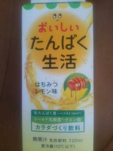 沖縄森永　たんぱく生活はちみつレモン味　７２０ｍｌの商品写真