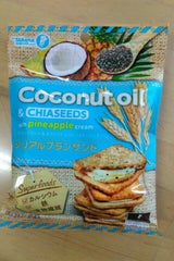 宝製菓 シリアルブランサンドココナッツオイル 4個