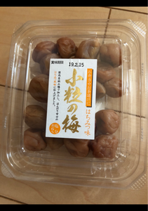紀州綜合食品　小粒の梅　はちみつ　９０ｇのレビュー画像