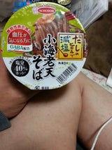 かるしお認定 だしの旨みで減塩小海老天そば 38g