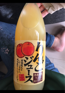 ニチロ　青森りんごジュース　瓶　１Ｌのレビュー画像