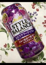 アサヒ スタイルバランスぶどう 缶 350ml