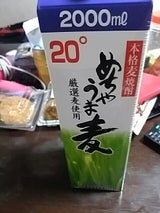 めっちゃうま 麦 20度 乙 パック 2L