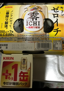 キリン 零ＩＣＨＩゼロイチ増量缶６缶 ２１００ｍｌの商品写真