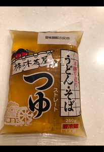 柿の木茶屋　うどん・そばつゆ　袋入り　２８０ｇのレビュー画像