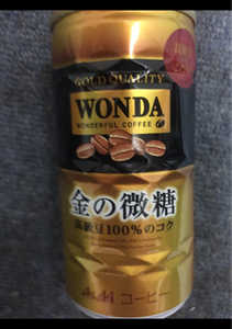 アサヒ　ワンダ金の微糖　缶　１８５ｇの商品写真