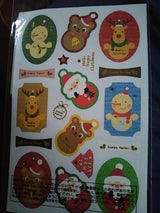 ライフ ギフトシールクリスマス柄 2枚