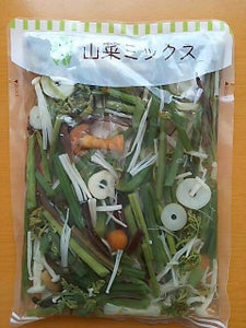 イーグル　山菜ミックス　袋　１５０ｇのレビュー画像