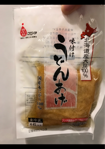 藤田　北海道大豆１００％味付うどんあげ　４枚の商品写真