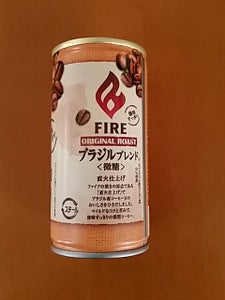 ファイアオリジナルＲブラジルＢ微糖　缶　１８５ｇの商品写真