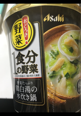 アサヒ おどろき野菜鶏白湯 18.2g