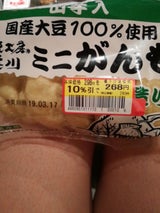 美川タンパク ミニがんも 5個