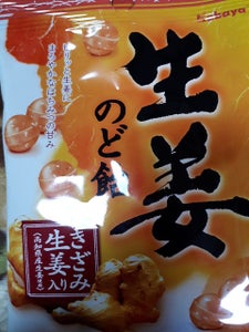 カバヤ　生姜のど飴　７５ｇの商品写真