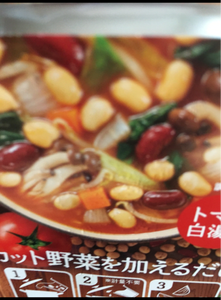 国分　たっぷり豆スープの素　トマト白湯味　２００ｇのレビュー画像