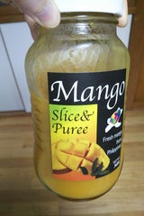 デルタ マンゴースライス&ピューレ 360g