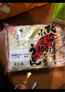 マルちゃん　北海道産小麦１００％使用うどん６００ｇのレビュー画像