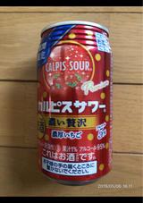 カルピスサワー 濃い贅沢濃厚いちご 缶 350ml