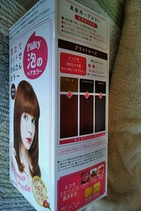 パルティ　泡のヘアカラー　ブライトローズ　１個の商品写真