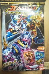 仮面ライダーガンバライジングチョコウエハ3 1枚