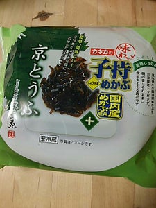 伊賀屋 京豆苑 子持ちめかぶ+京とうふ 130g