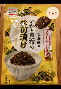 日本を味わうソフトふりかけいかと昆布の松前漬２８ｇの商品写真