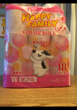 ハッピィファミリー ピンク27.5mW 18ロール