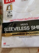 スリーブレス M G2132 ホワイト