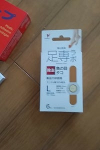 足専ラボ　ウオノメコロリ絆創膏５０　Ｌ　６枚の商品写真