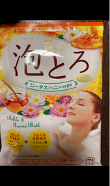 お湯物語 贅沢泡とろ入浴料 ロータスハニー 30g
