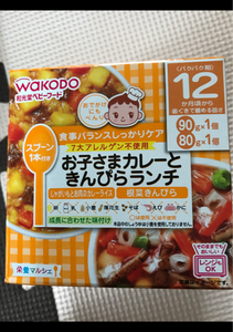 栄養マルシェお子さまカレーときんぴらランチ170g