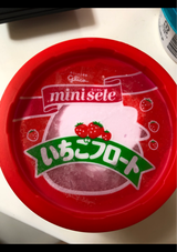 グリコ ミニセレ いちごフロート 110ml