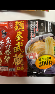 麺屋武蔵　魚介豚骨チャーシュー麺　２６８ｇの商品写真