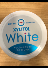 ロッテ キシリトールホワイトホワイトソーダ143g