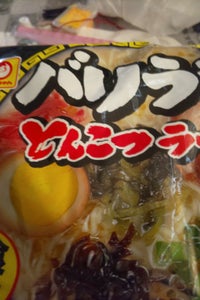 マルちゃん　バリうまとんこつラーメン５食　５００ｇの商品写真