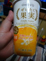 オハヨーぜいたく果実のむYG甘夏みかんカップ190