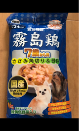 愛情物語 霧島鶏 7歳ささみ角切り&砂肝 210g