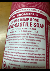 ドクターブロナー マジックソープ リキッド ローズ 944ml