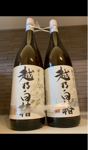 越の日本桜　越乃白椿　瓶　１．８Ｌのレビュー画像