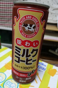 神戸ビバレッジ　味わいミルクコーヒー　缶　２５０ｇの商品写真