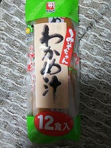 かねさ みそちゃん わかめ 12食 216g