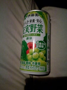 伊藤園　充実野菜　緑の野菜ミックス　缶　１９０ｇの商品写真